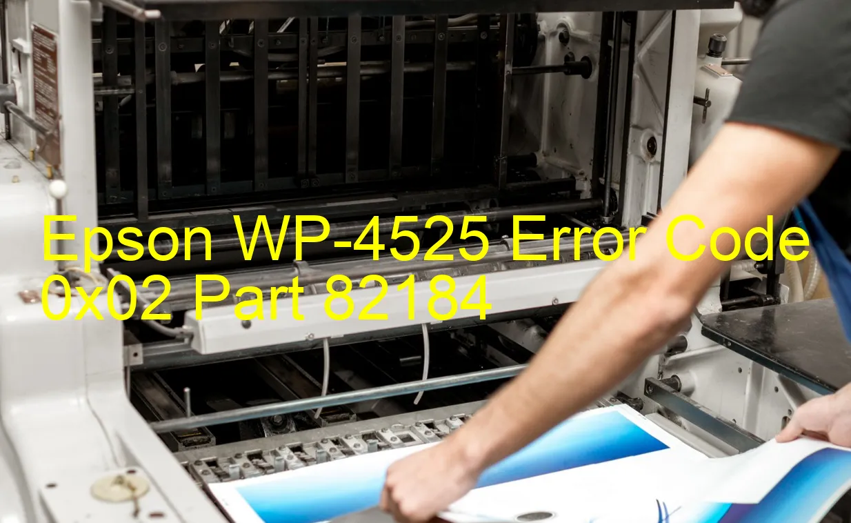 Epson WP-4525 Codice di errore 0x02