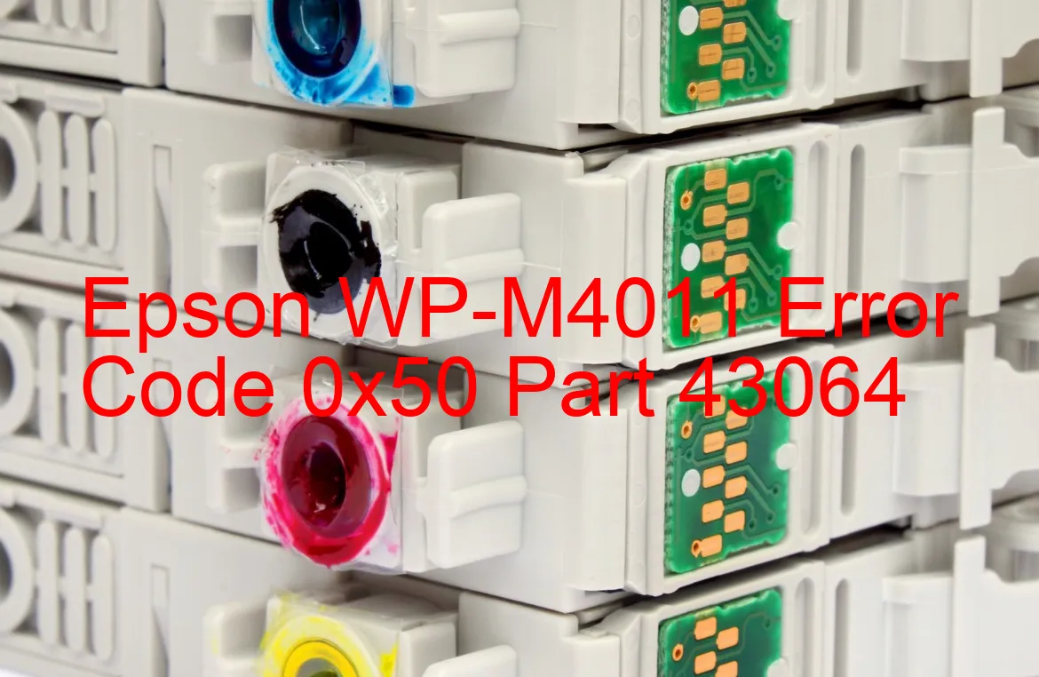 Epson WP-M4011 Codice di errore 0x50