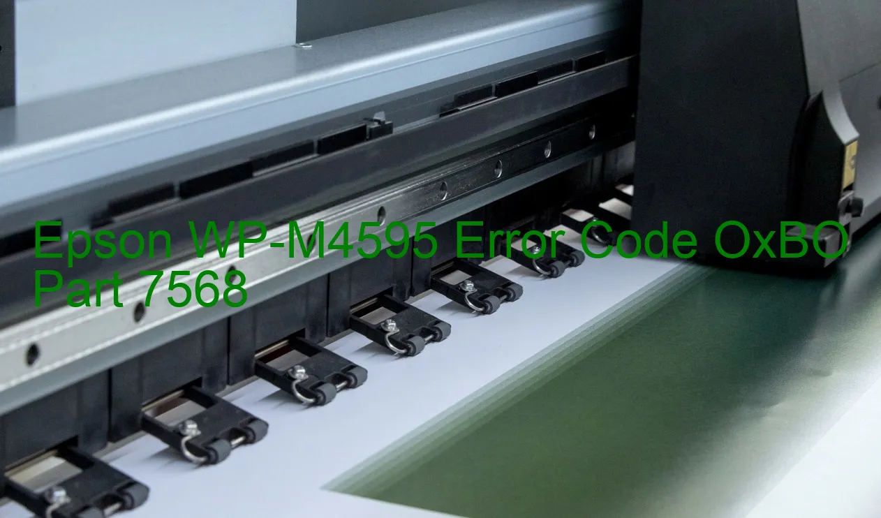 Epson WP-M4595 Codice di errore OxBO