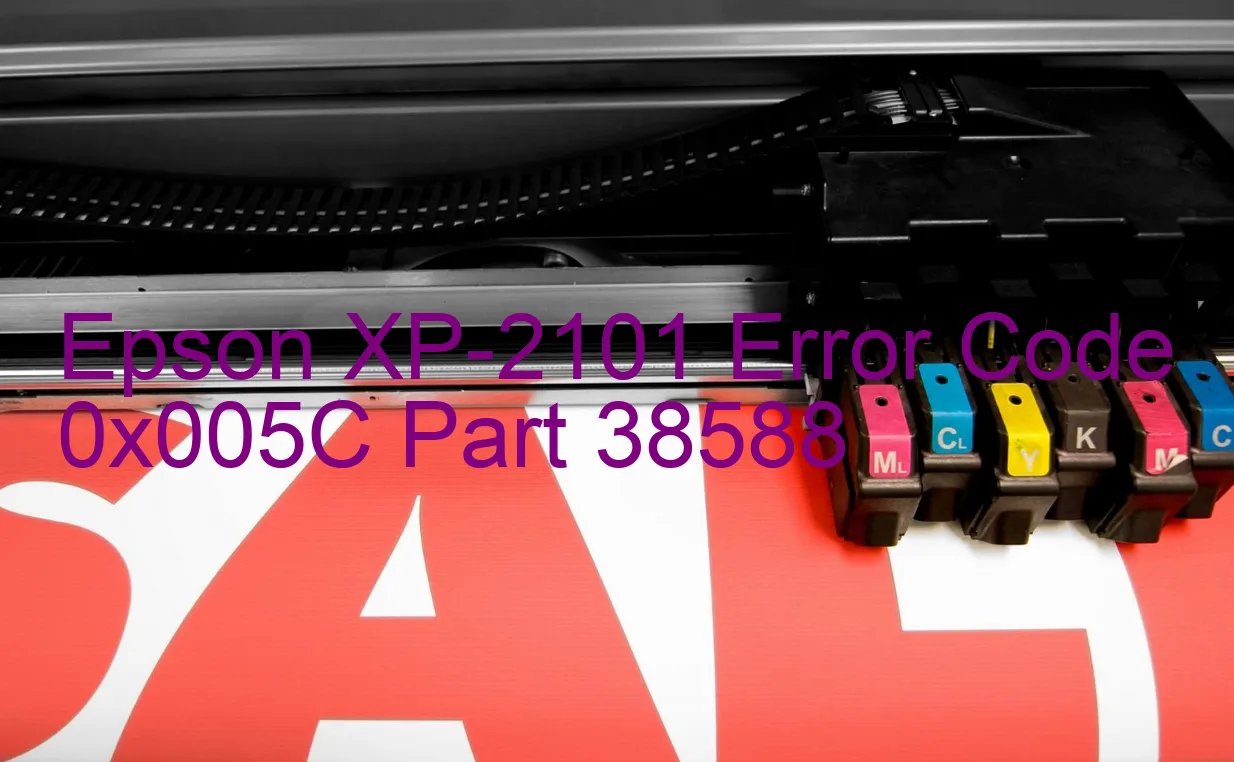 Epson XP-2101 Codice di errore 0x005C