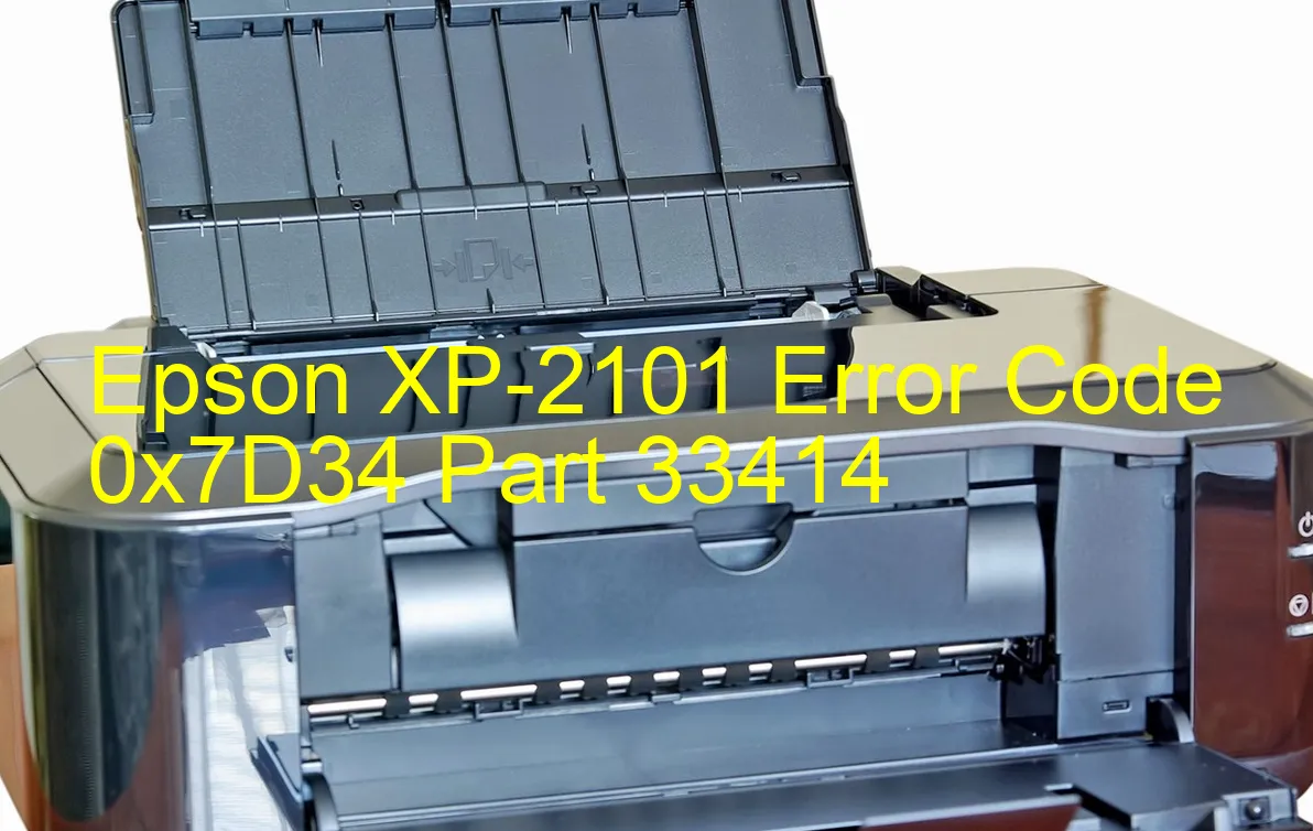 Epson XP-2101 Codice di errore 0x7D34