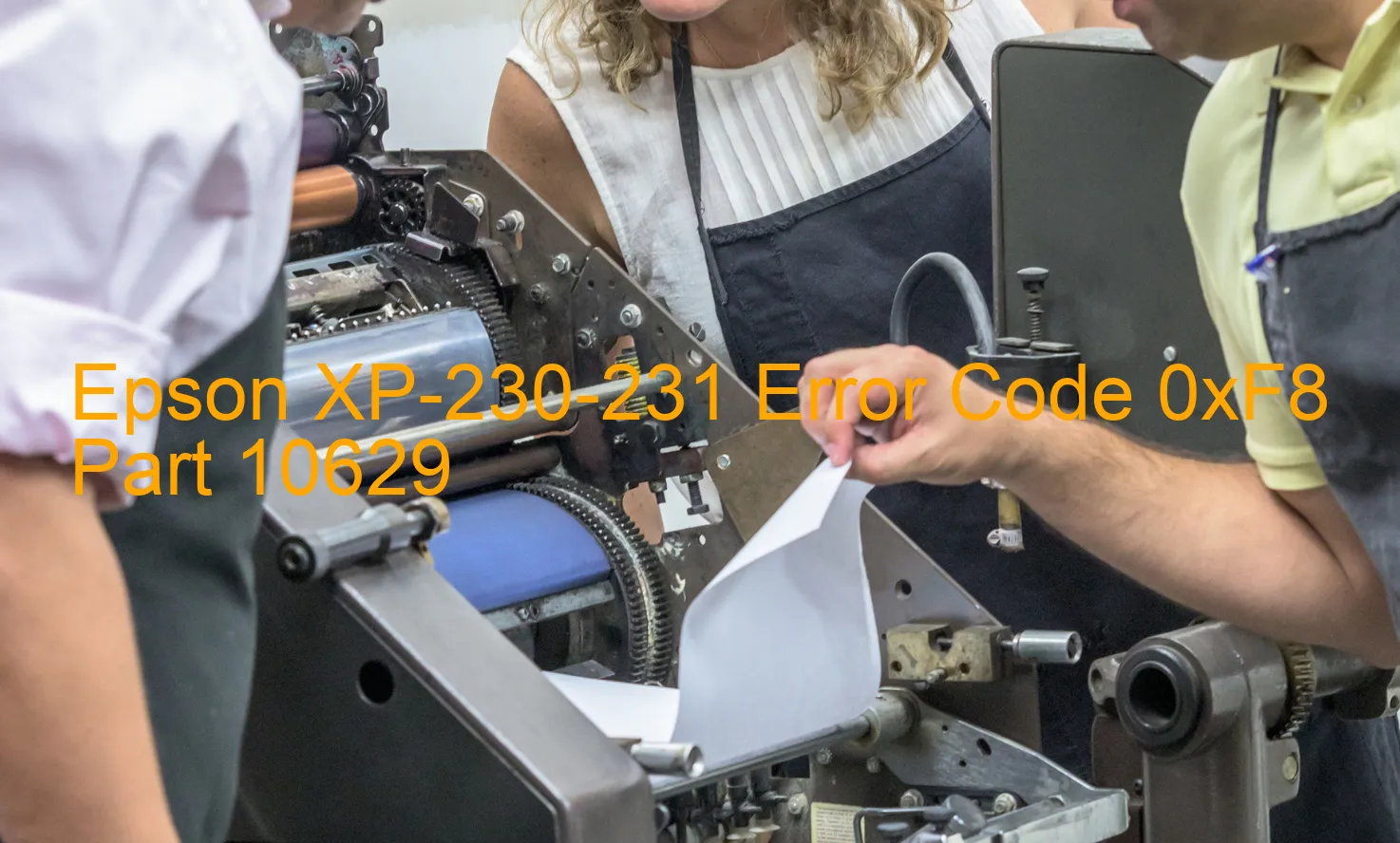 Epson XP-230-231 Codice di errore 0xF8