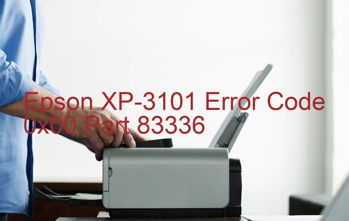 Epson XP-3101 Codice di errore 0x00