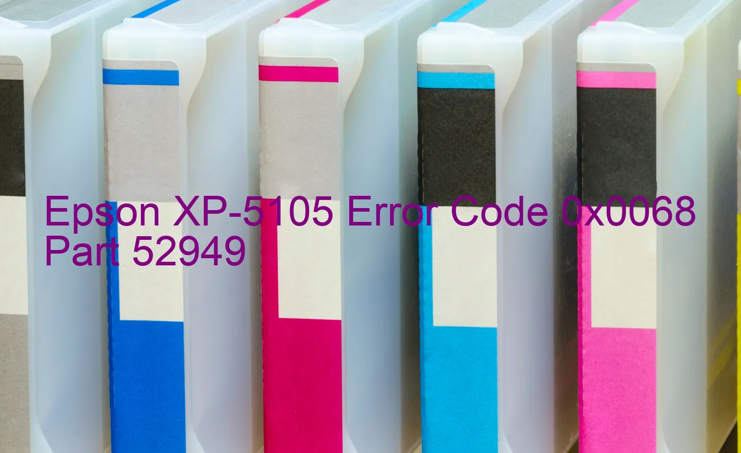 Epson XP-5105 Codice di errore 0x0068