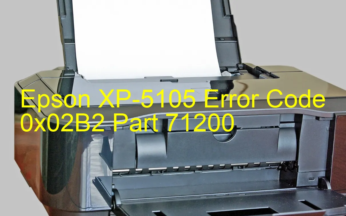 Epson XP-5105 Codice di errore 0x02B2