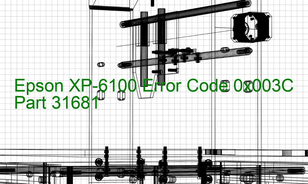 Epson XP-6100 Codice di errore 0x003C